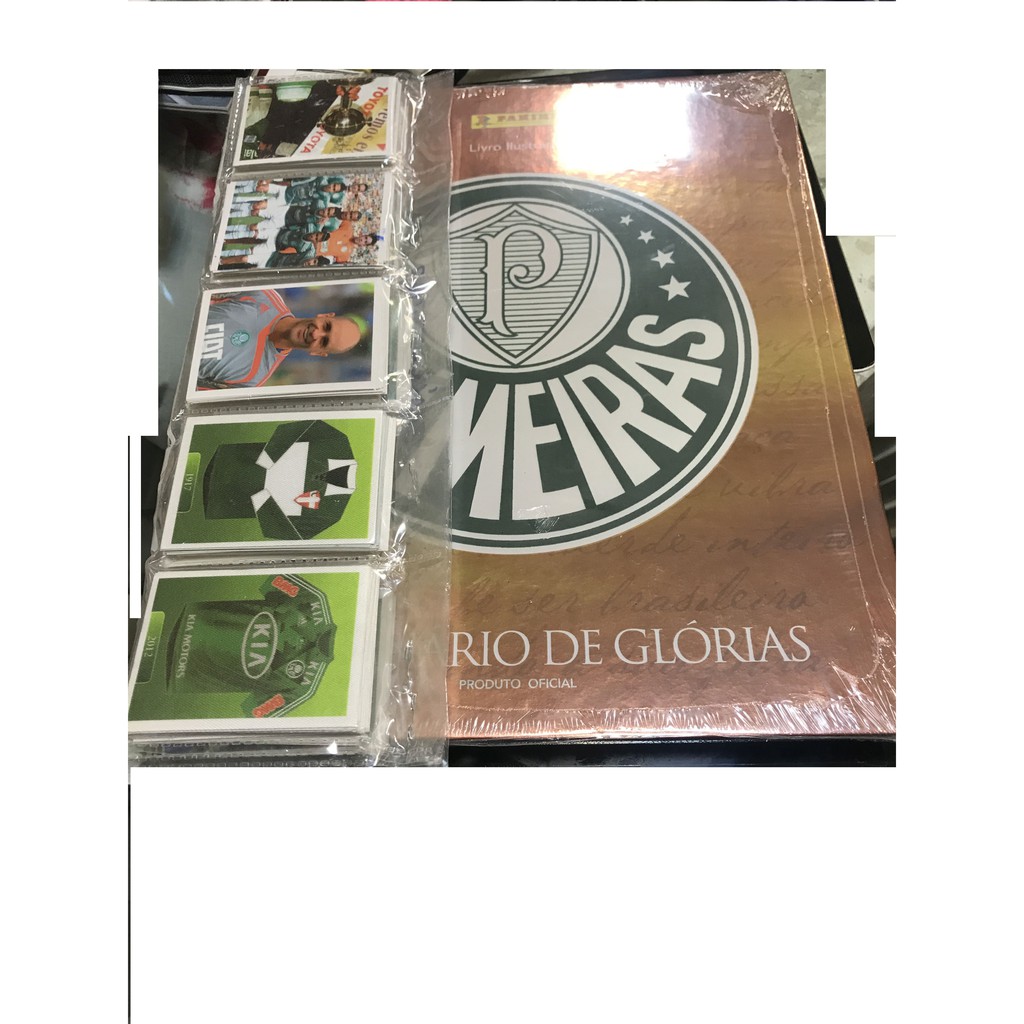 Album de Figurinhas Capa Dura do Palmeiras Centenario de 2014 Completo para colar