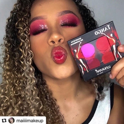 Paleta Quarteto de Sombras Tango Ludurana Shopee Brasil