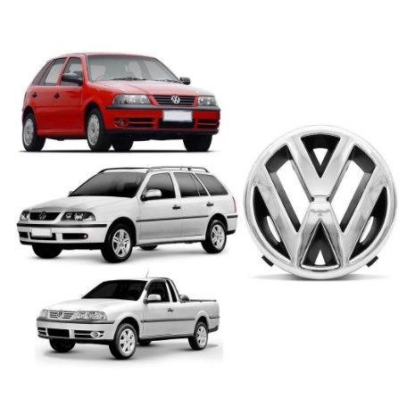 Emblema Volkswagen Grade Para-Choque Gol Parati Saveiro G3 Santana 00/06