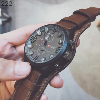 - Relógio Masculino Alta Valor Moda Tendência Casual Criativo Exclusivo Forças Especiais Mostrador Wat