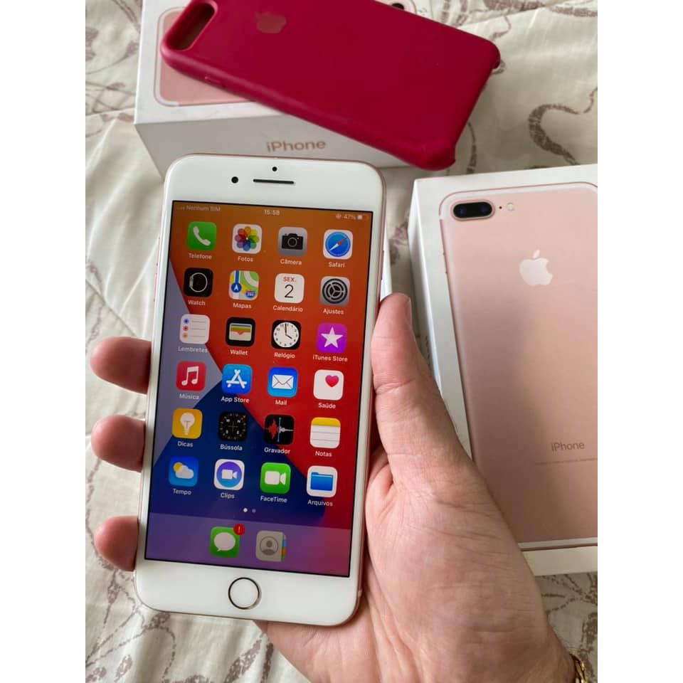 Iphone 7 Plus 128gb Rose Gold Shopee Brasil