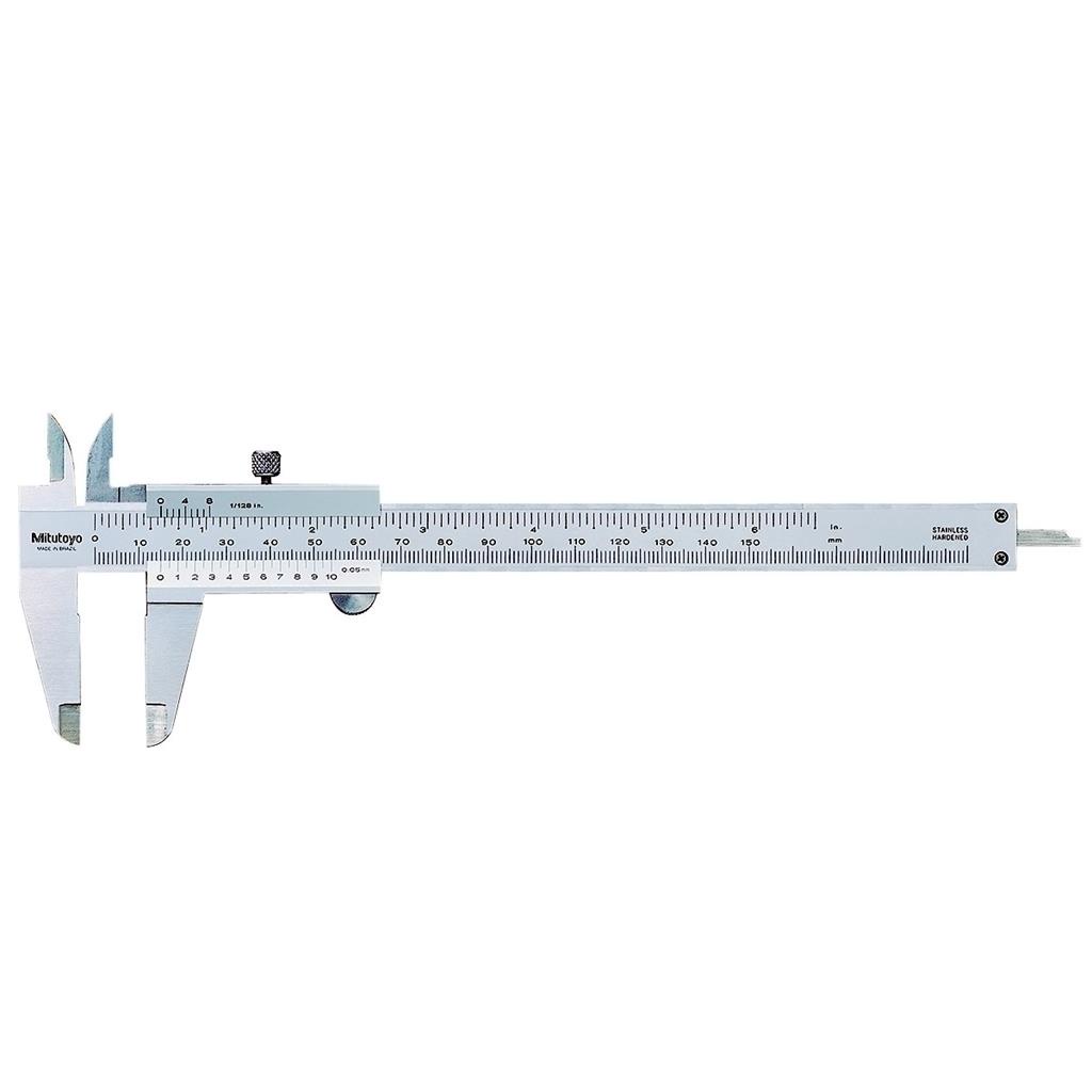 Paquímetro Analógico 150mm Mitutoyo Universal 6" Graduação 0,05mm
