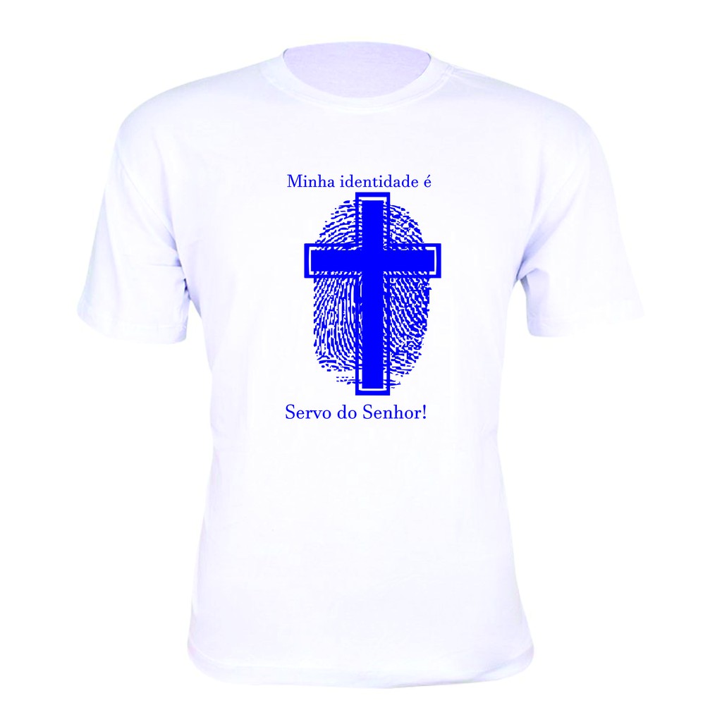 Camiseta Gospel Unissex Frases Diversas