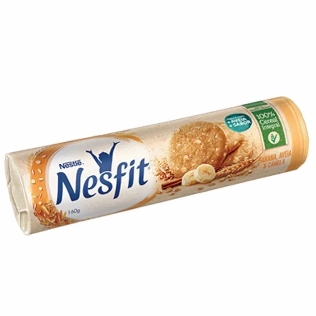 Biscoito Nesfit Banana, Aveia e Canela 160g - Nestle em Oferta na Shopee