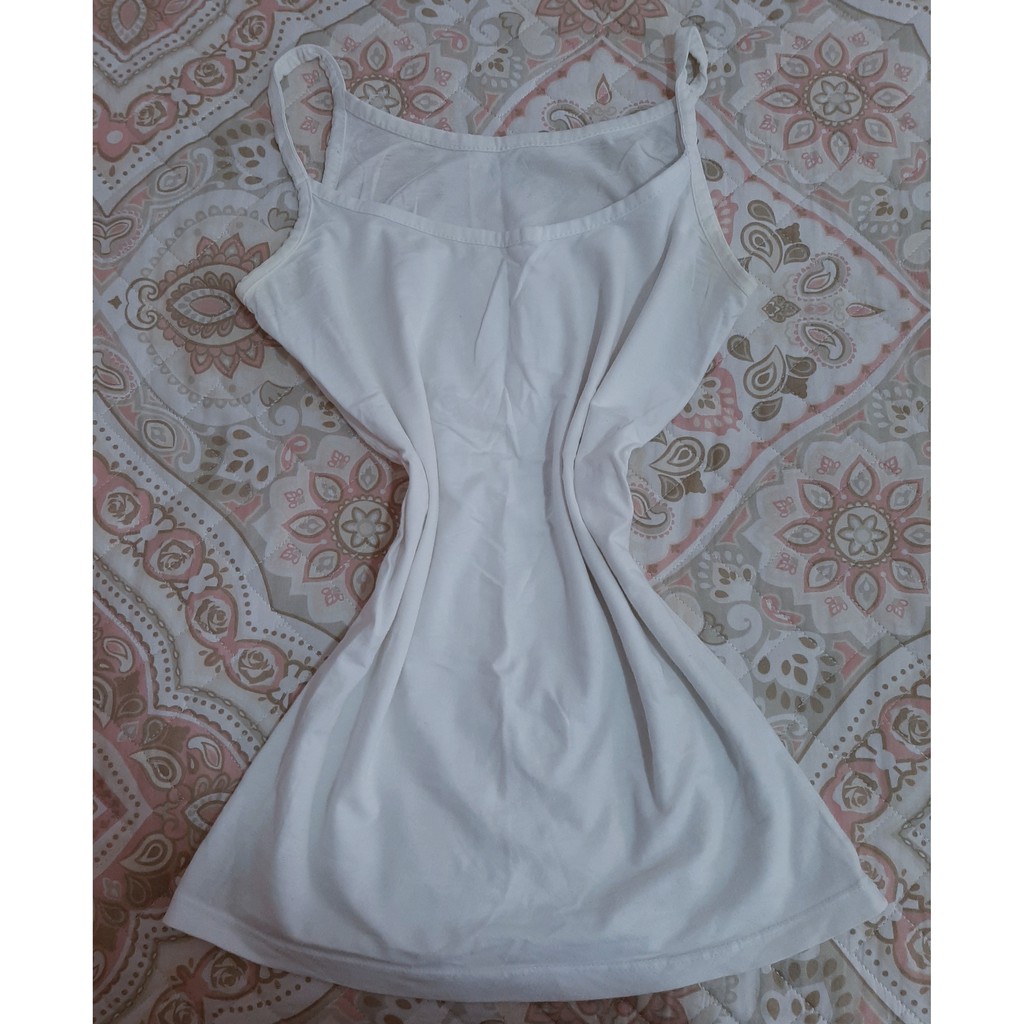 Blusa/regata feminina branca - TAMANHO P - de marca Hering - básica, fit, fitness, academia, exercícios físicos, bazar