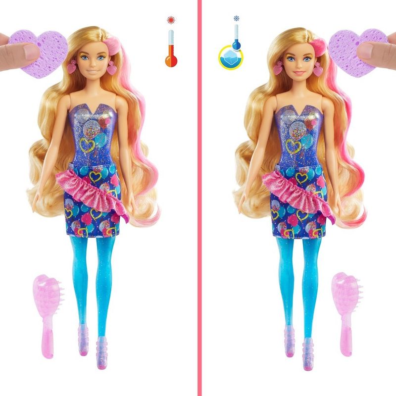 barbie color reveal festa confetti gwc58