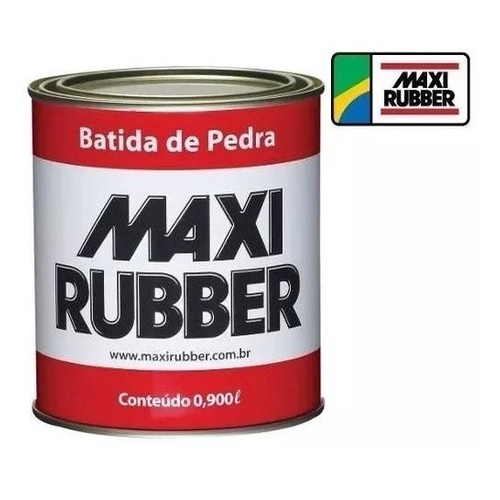 BATIDA DE PEDRA PRETO 900 ML MAXI RUBBER em Oferta na Shopee