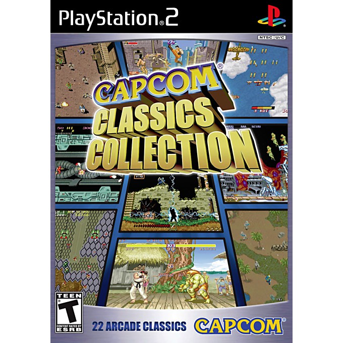 Capcom Classics Collection Vol 1 jogo playstation ps2