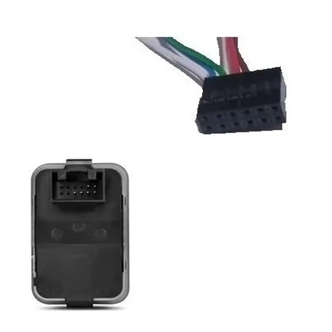 Chicote Universal Plug 6 Vias para Botão Vidro Elétrico / 6vias