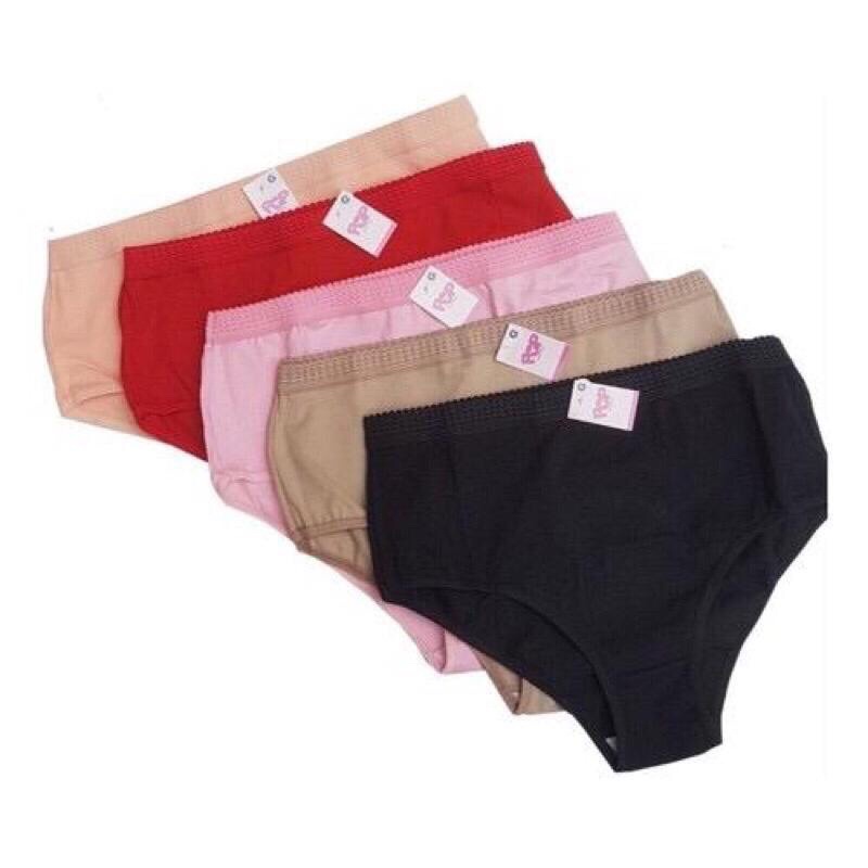 Kit 6 Calcinhas Senhora  plus size 100%  Adulto Atacado Lisa Tamanho G e GG