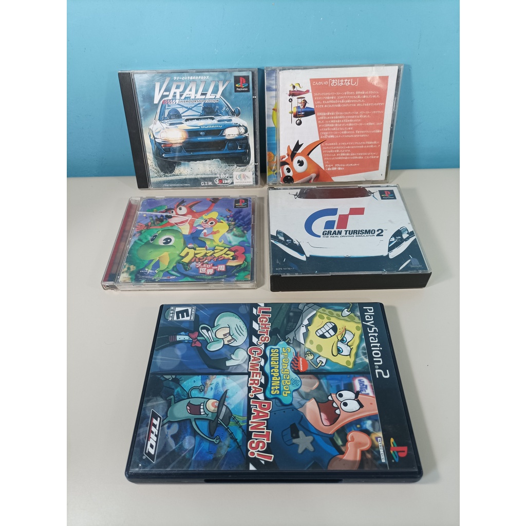 lote de capas e encartes para ps1 e ps2 originais - Escorrega o Preço