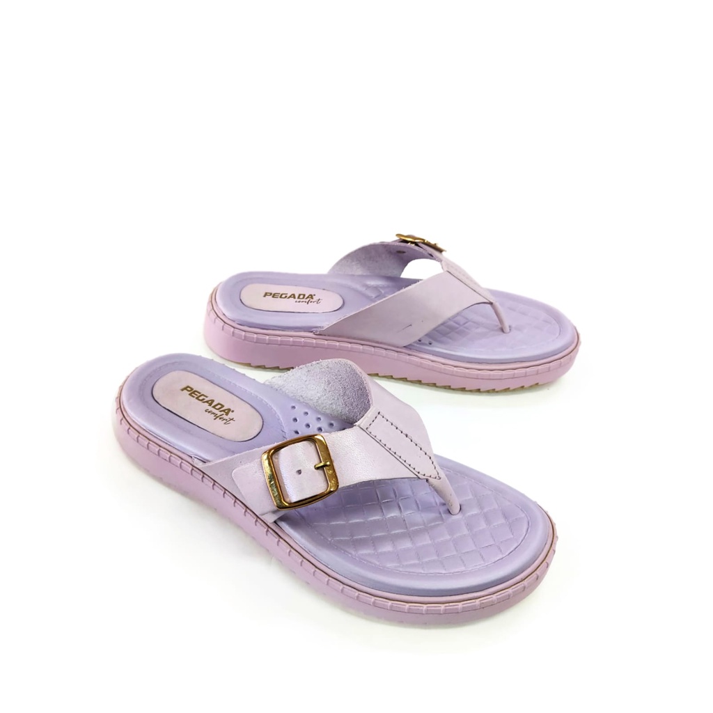 Pegada Chinelo Birken Flatform Feminino em Couro Ref. 233604