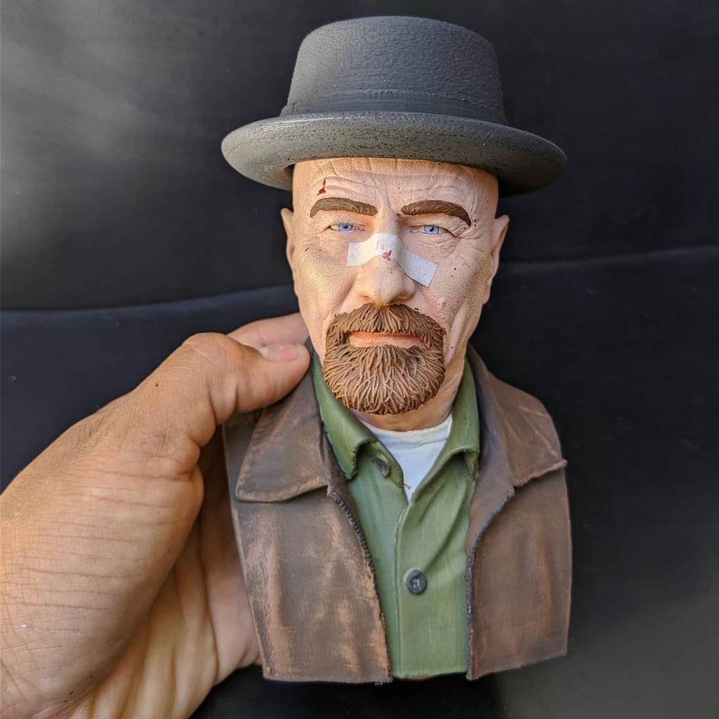 Busto Walter White -Breaking Bad