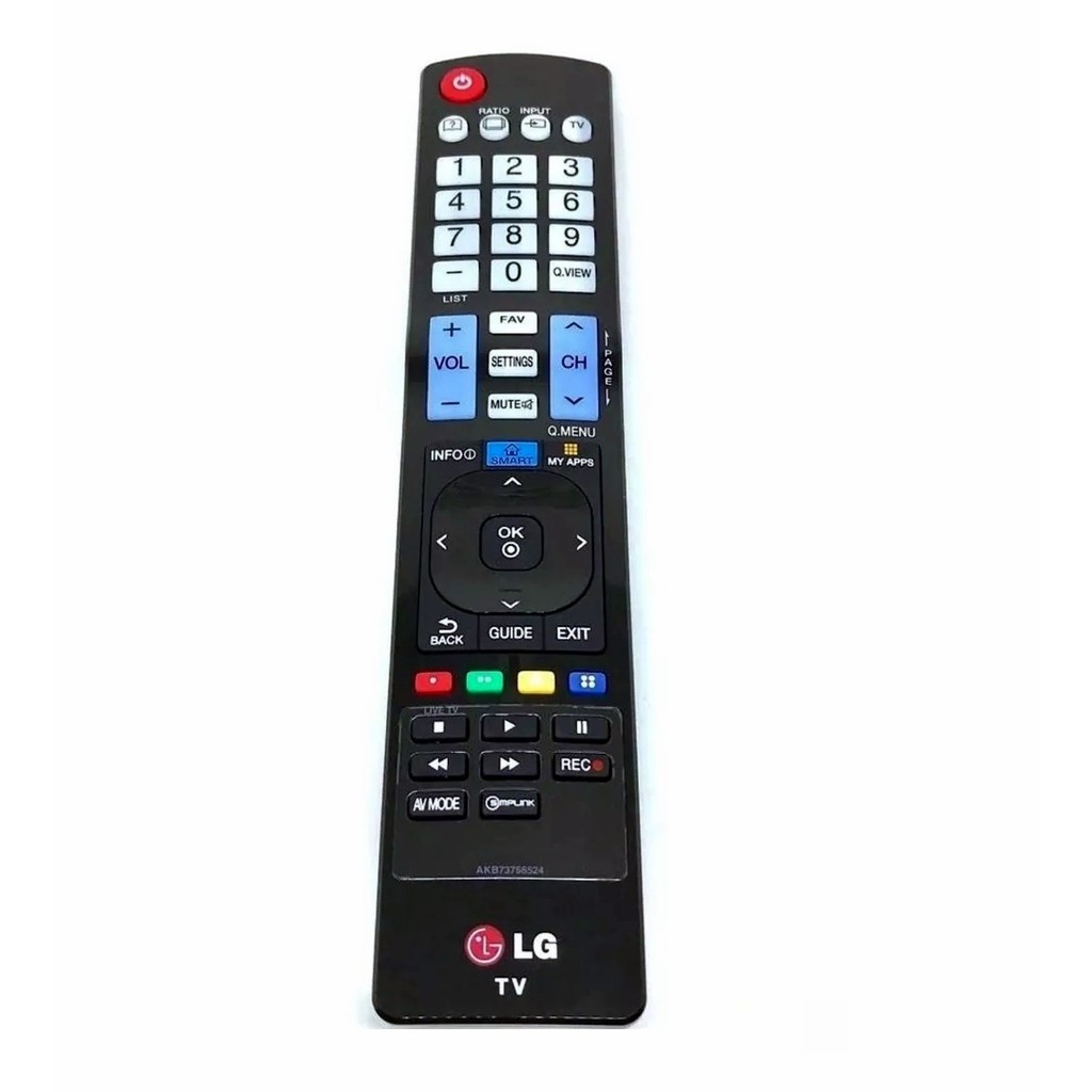 Controle Remoto LG Smart Tv Akb73756524 Original Pilhas N F
