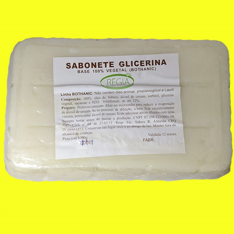 Base de Glicerina Vegetal para Sabonete Bothanic Regia 6 Kg - 88950 ...