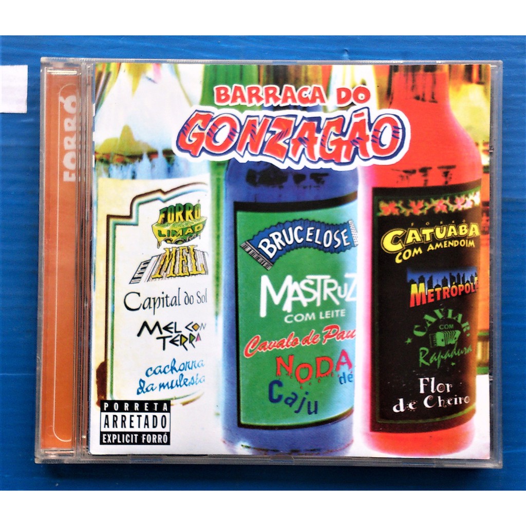Cd Barraca do Gonzagão - Músicas Típicas - Forró