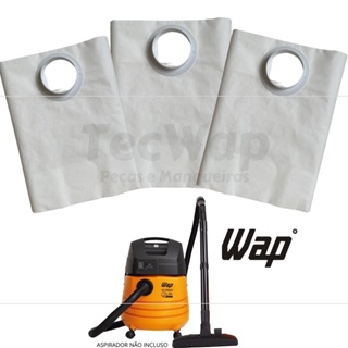 Sacos Descartável Para Aspirador De Pó Wap Gt Prof 20 em Oferta na Shopee