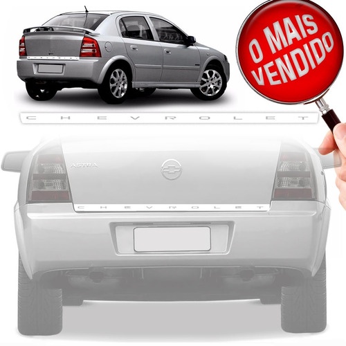 Filete Adesivo Importado Porta Malas Astra Hatch  Chevrolet
