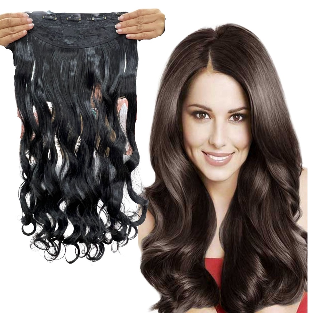 Cabelo Alongamento Tic Tac Idêntico Ao Humano Fibra Orgânica 70cm 150g Idêntico Ao Humano!!