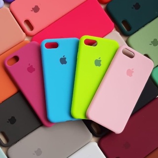 Capa Capinha Case de Silicone com Interior Aveludado Premium - IPhone 7/8