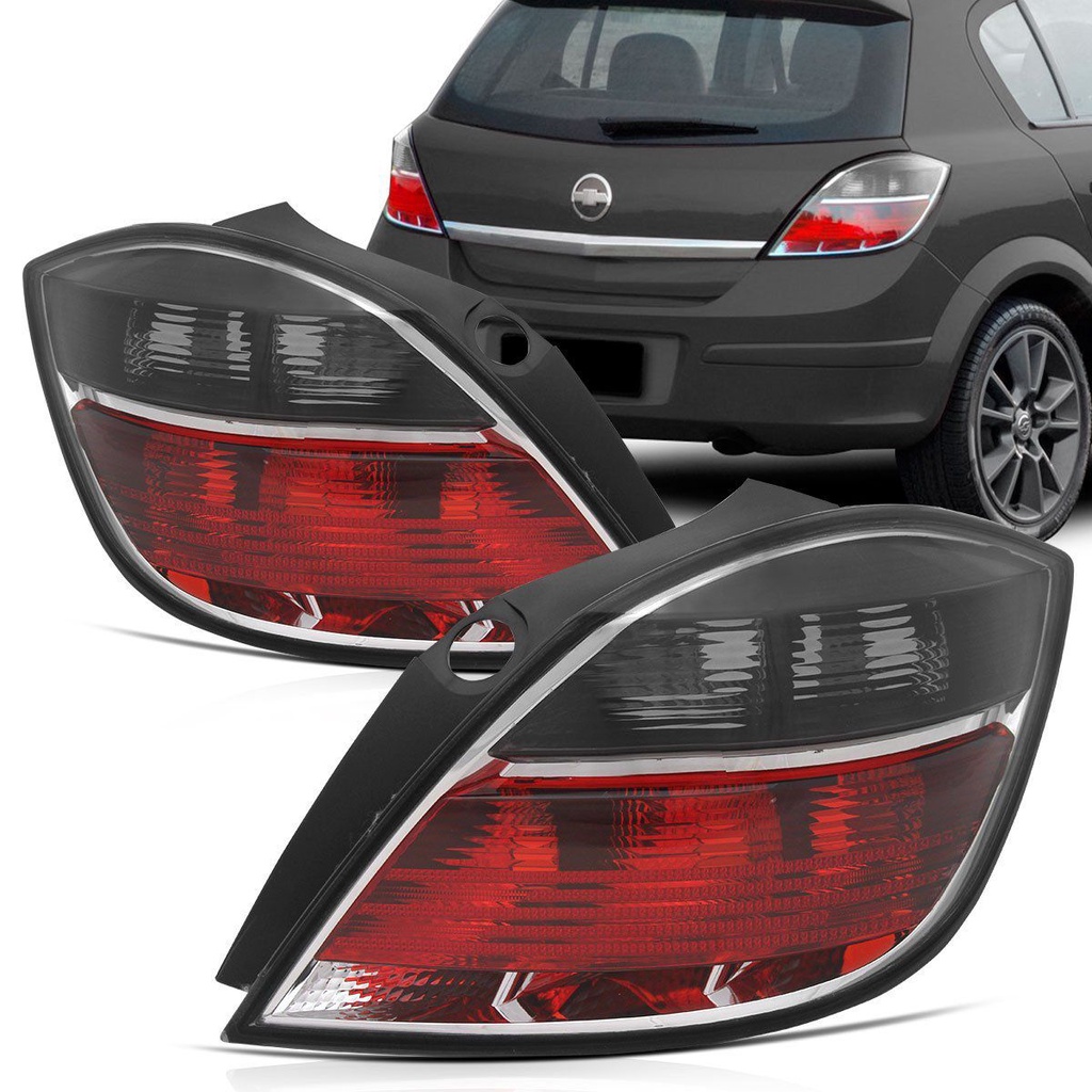 Par Lanterna Vectra 2006 2007 2008 2009 2010 2011 Fumê Hatch - Spare Parts and Accessories for Vehicles