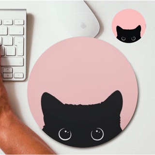 Kit mouse pad e porta copo Gatinho rosa em Oferta na Shopee