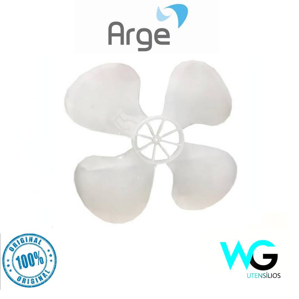 Hélice Ventilador Arge Max 50cm 4pás Furo 11mm Original