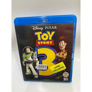 TOY STORY 2 e 3 em 3D - BLURAY ORIGINAL USADO