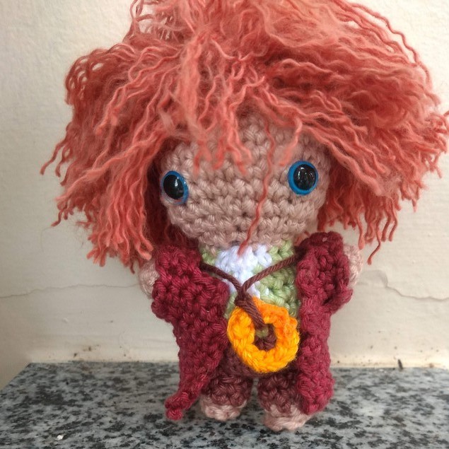 Amigurumi Bilbo Baggins/ Bilbo Bolseiro