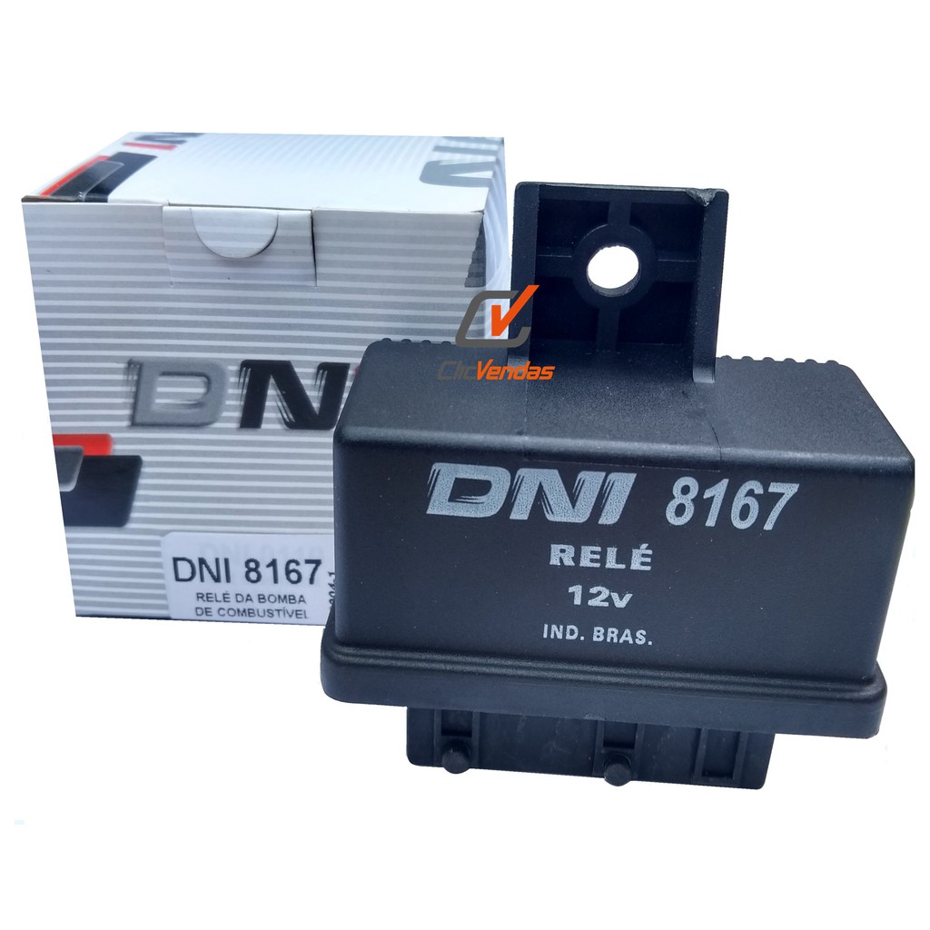 Rele Injeção Eletrônica Fiat Uno Brava Siena 40a 12v Dni 8167