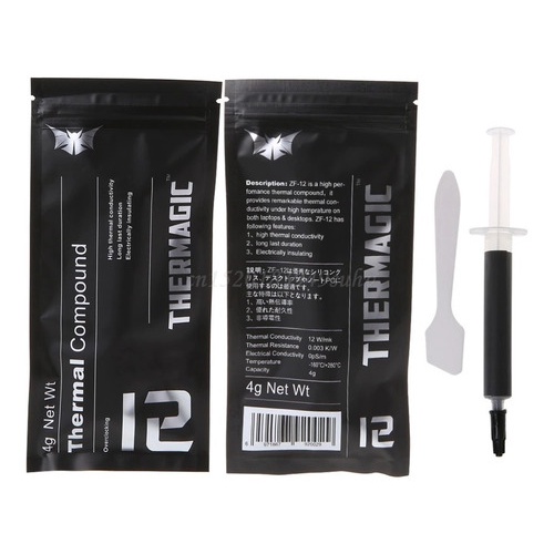 Pasta Térmica Thermagic Condutividade 12w Cpu Gpu