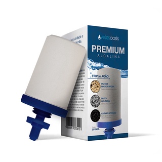01 Vela Para Filtro De Barro Alcalina Premium Tripla Ação
