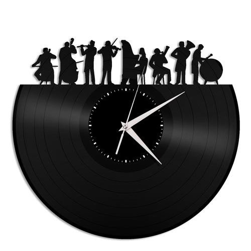 Orsquetra - Relógio Disco De Vinil Decoração