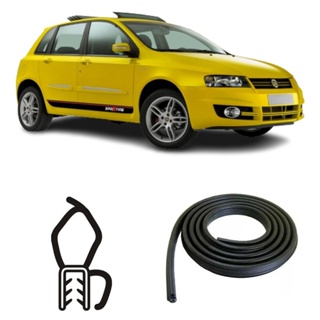 Borracha Do Porta Malas Preta Com Aba Fiat Stilo em Oferta na Shopee