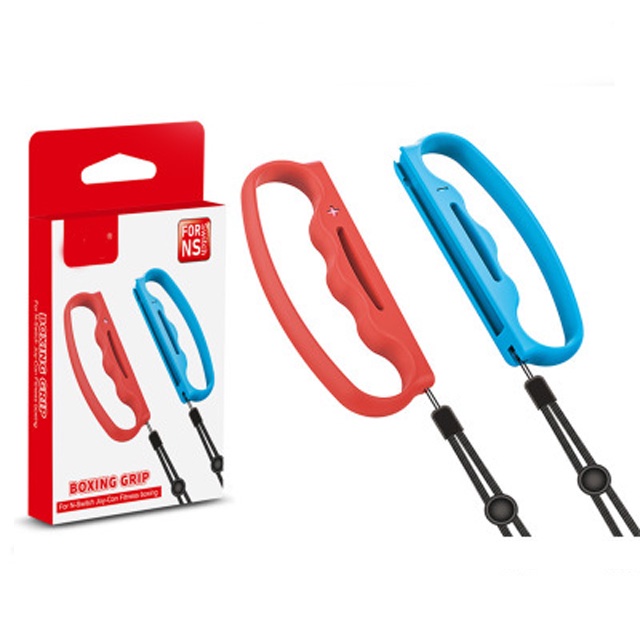 Suporte Alça Empunhadura Para Boxe Nintendo Switch Joy-Con Fitness Boxing