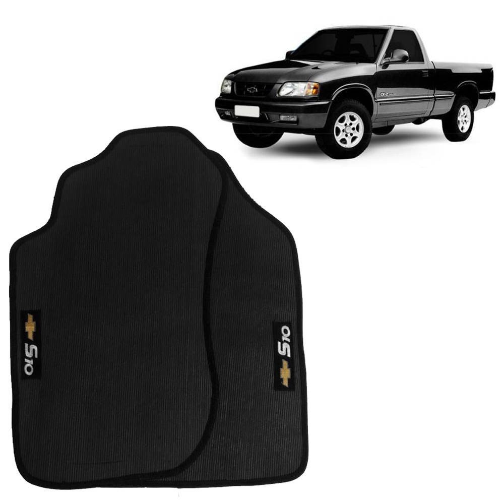 Jogo Tapete PVC Borracha S10 95 96 97 98 99 2P (02 Peças) em Oferta na Shopee