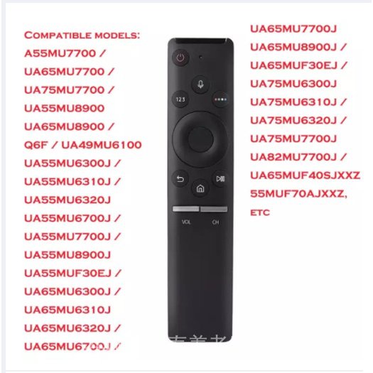 Controle Remoto Para SAMSUNG Smart LCD LED 4K Hdtv Ua55/65 75/82Nu8000 Universal RM-L1611 TV BN59-01242A 01279A 01312B BN