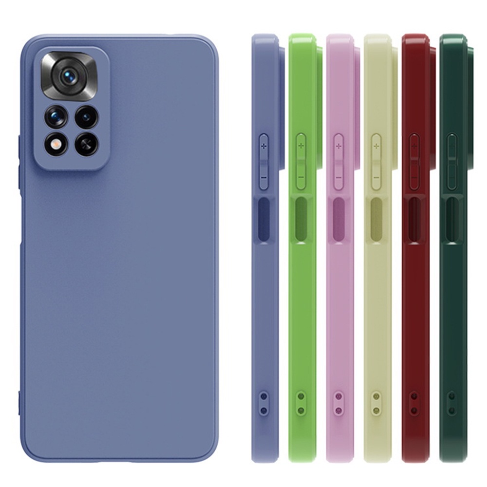 (3en1) Capa capinha de líquido + câmera + Película Vidro 3D Xiaomi Note 13 5g/4G/note 12/note11s