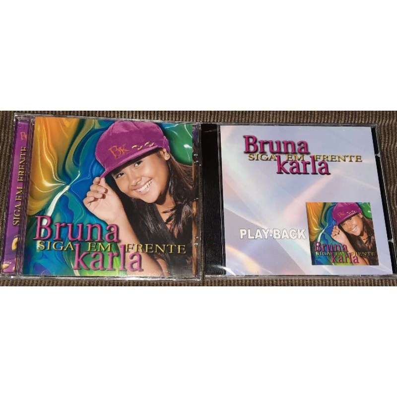 Cd + playback bruna karla siga em frete originais lacrados 7637