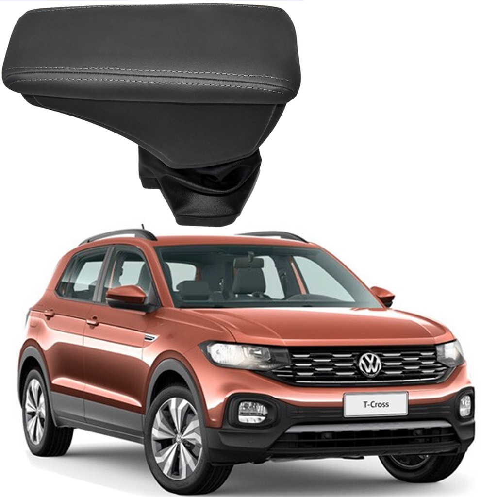 Descanso Apoio De Braço Volkswagen T-cross 2019 Em Diante em Oferta na Shopee