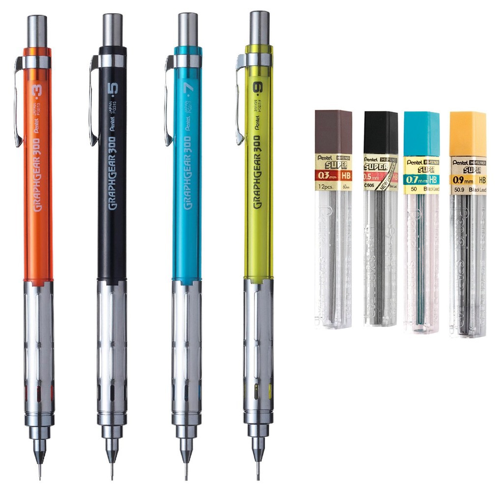 Portamine Grip 1347 0.7 Mm Nero