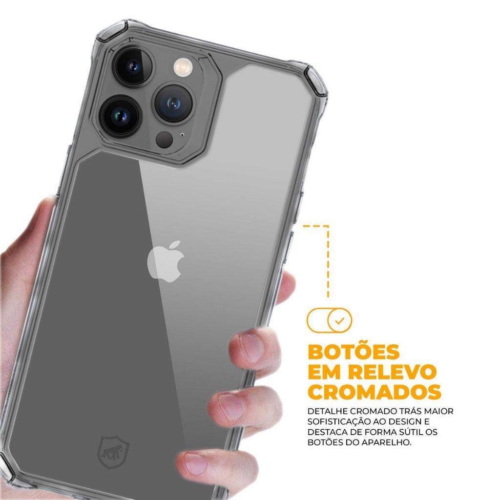 Detalhes do Capa Case Capinha iPhone 12 Pro Max Clear Proof Gshield – Transparente, Dupla Proteção