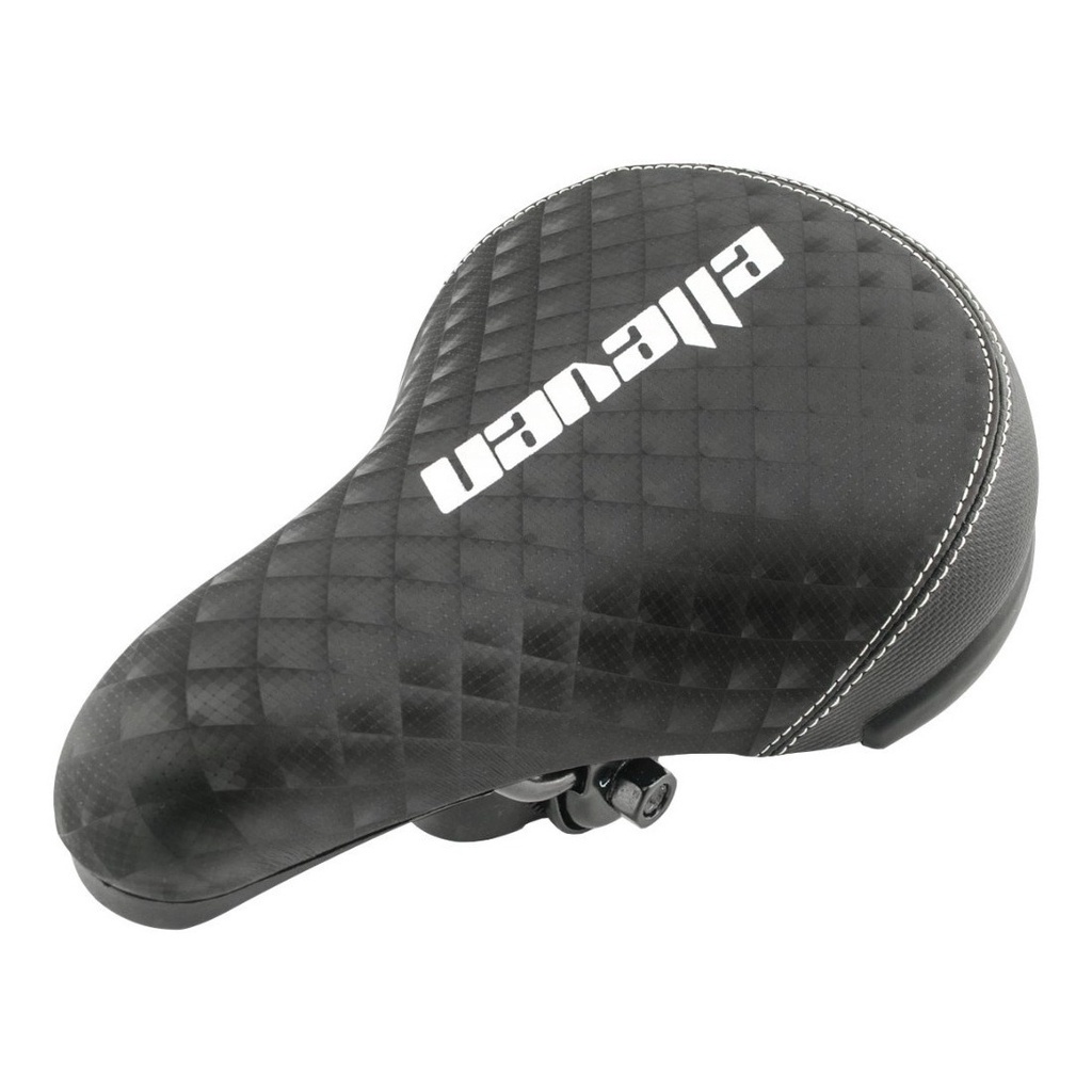 Banco Selim Bike Bmx Cross Holografico Preto Elleven