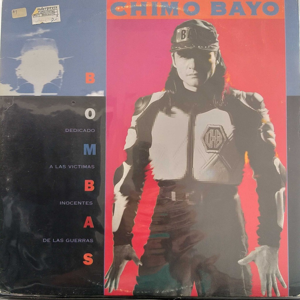 Chimo Bayo Bombas Disco de Vinil 12" Maxi Single Dance Music Techno