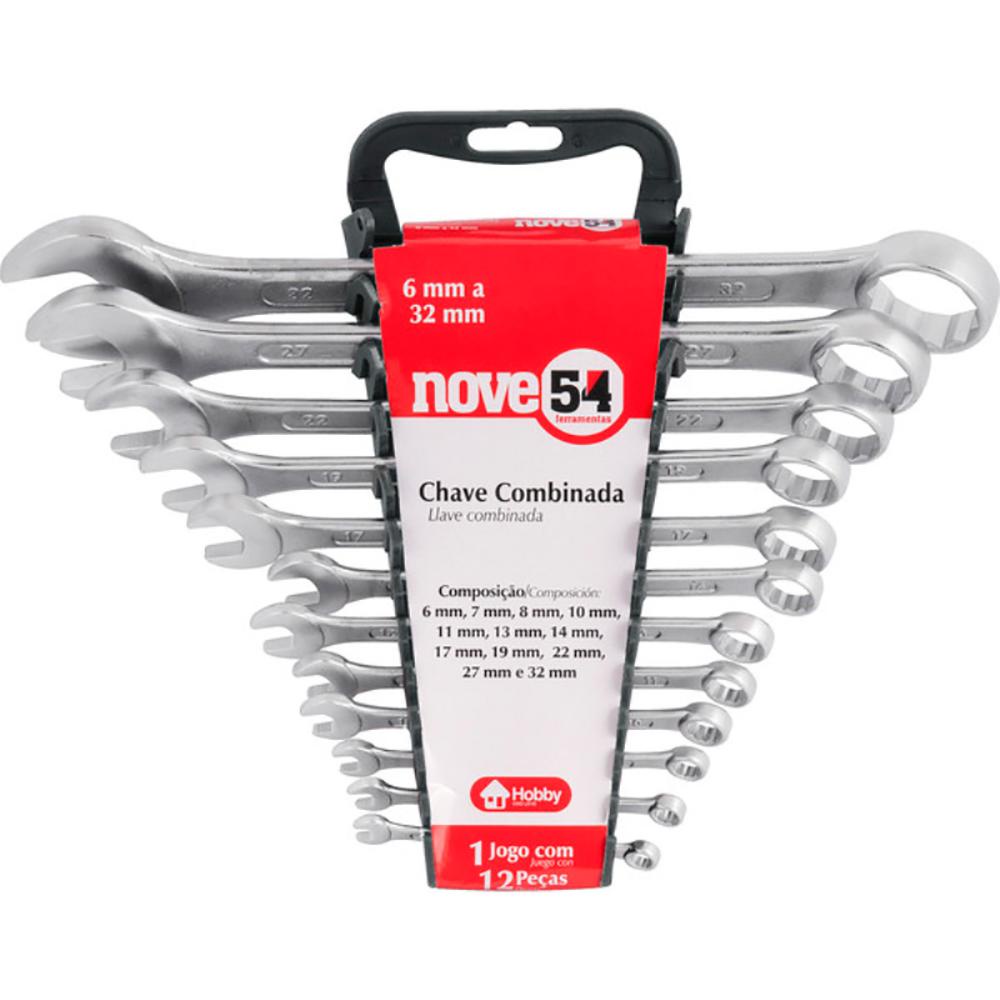 Chave Combinada Jogo 6 a 32 MM com 12 Peças NOVE54 em Oferta na Shopee