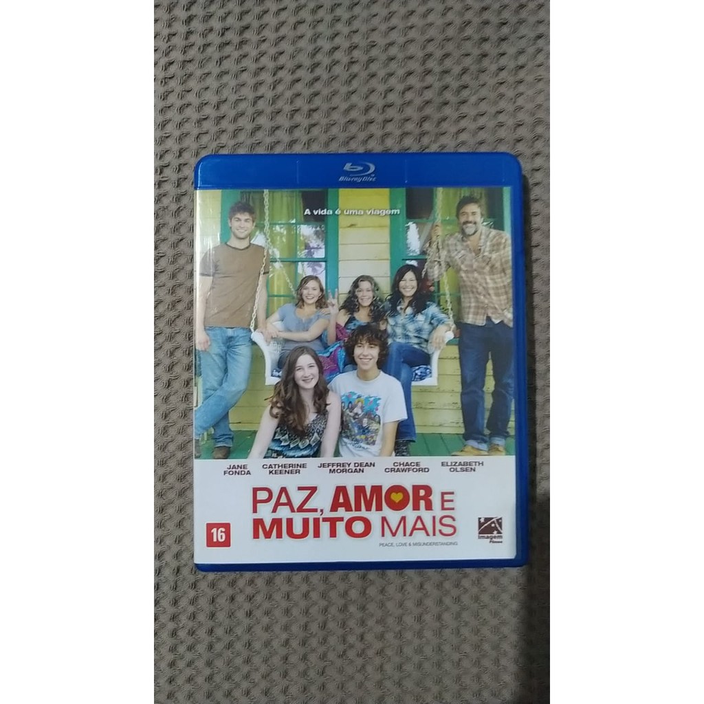 Blu-ray Bluray Paz, Amor e Muito Mais