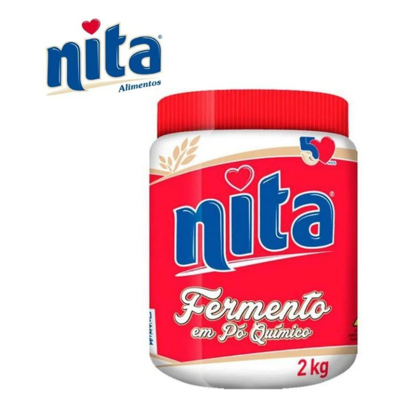 Fermento em Pó Químico Nita – 2Kg