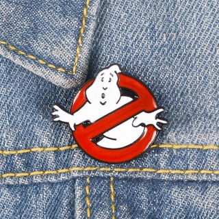 Fantasmas Com Desenho Animado Engraçado Sem Filmes Logo Esmalte Broche De Lapela Alfinetes Retro Pin Crachá Joias Acessórios Presentes
