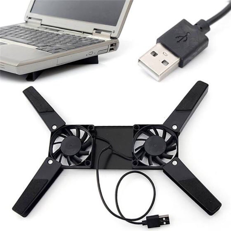 Base Cooler  Dobrável para Notebook Cor Preto/verde