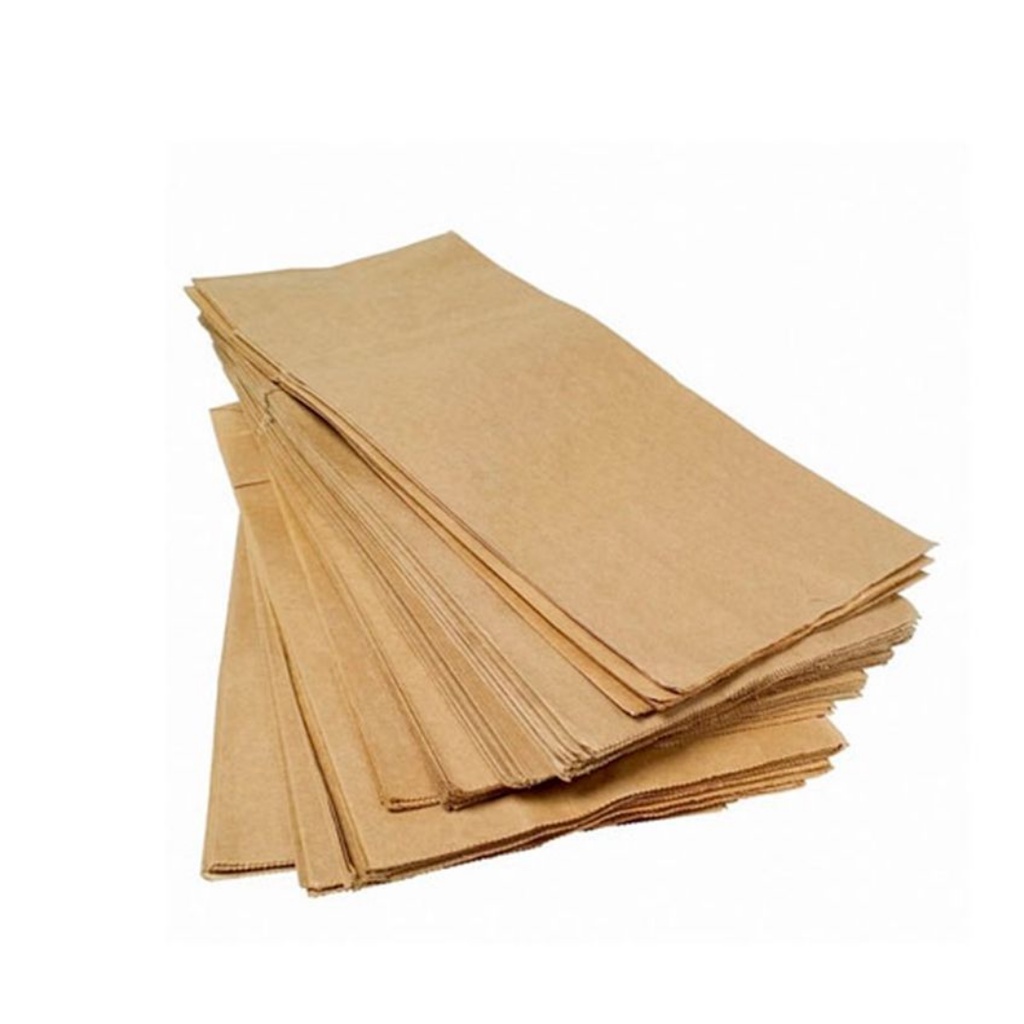SACO DE PAPEL KRAFT MIX  C/100Unidades - 1 kg/2 kg/ 3kg/ 5kg